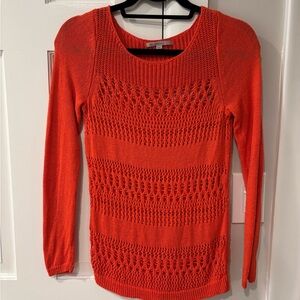 GAP Red Knit Sweater